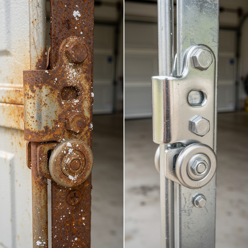 How Humidity and Salt Air Destroy Garage Door Hardware in Broward County