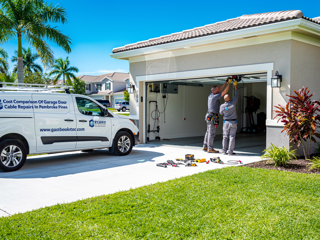 Cost Comparison Of Garage Door Cable Repairs In Pembroke Pines