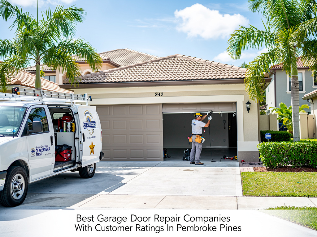 Best Garage Door Repair Companies With Customer Ratings In Pembroke Pines