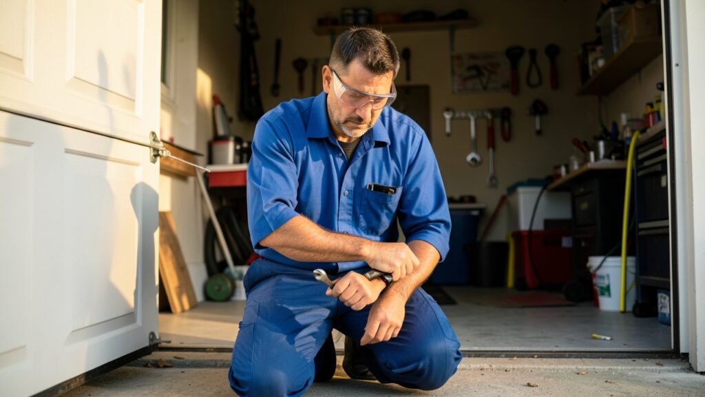 Why Cold Weather Turns Walnut Garage Doors Into Headaches—and What Actually Fixes Them