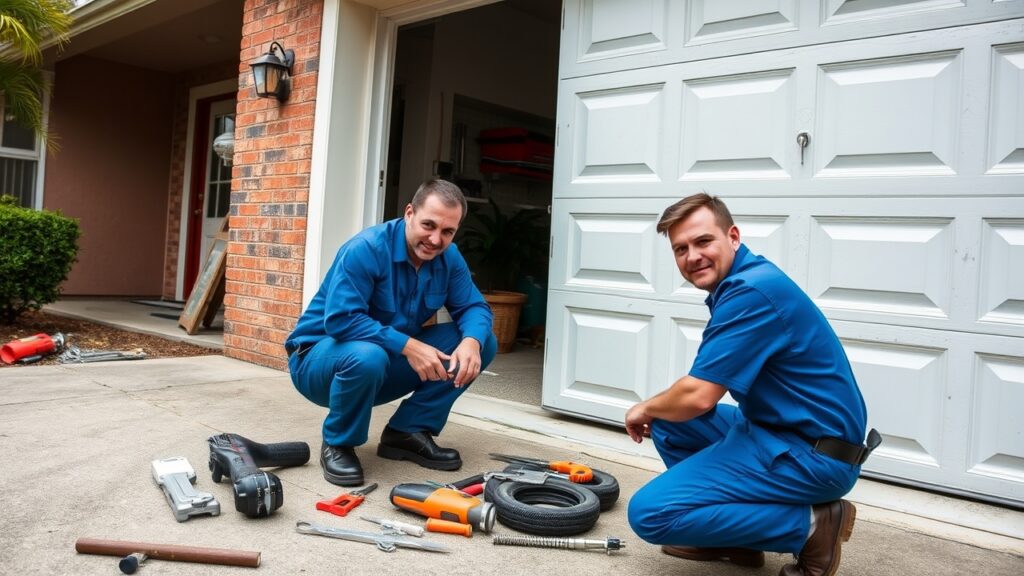 Why Garage Door Track Repair in Pembroke, FL Requires More Than a Quick Fix