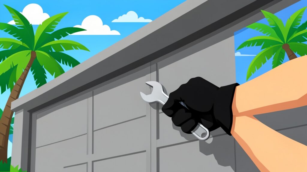 How to Safely Lubricate Your Garage Door Tracks and Rollers in Pembroke Pines